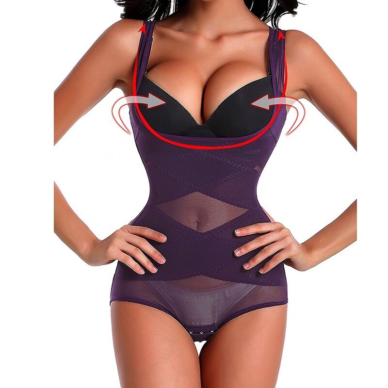 Femmes-Body-shaper-Minceur-sous-v-tements-taille-shaper-minceur-pantalon-shapewear-taille-formateur-ventre-Contr