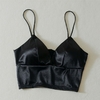 D-bardeur-Court-de-Couleur-Noir-et-Blanc-pour-Femme-V-tement-Type-Bandeau-Enveloppant-de