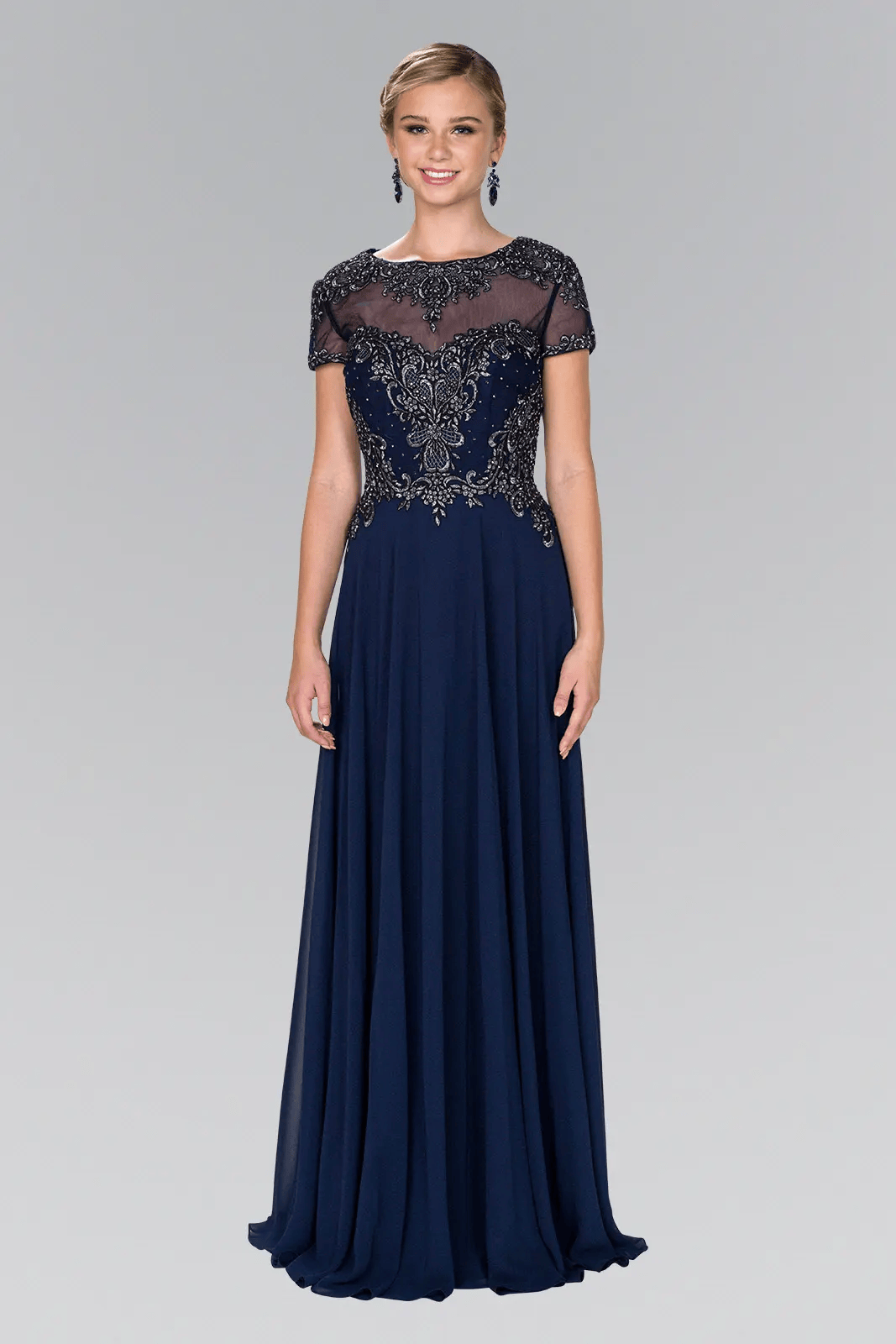 Robe longue, mère de la mariée ou du marié