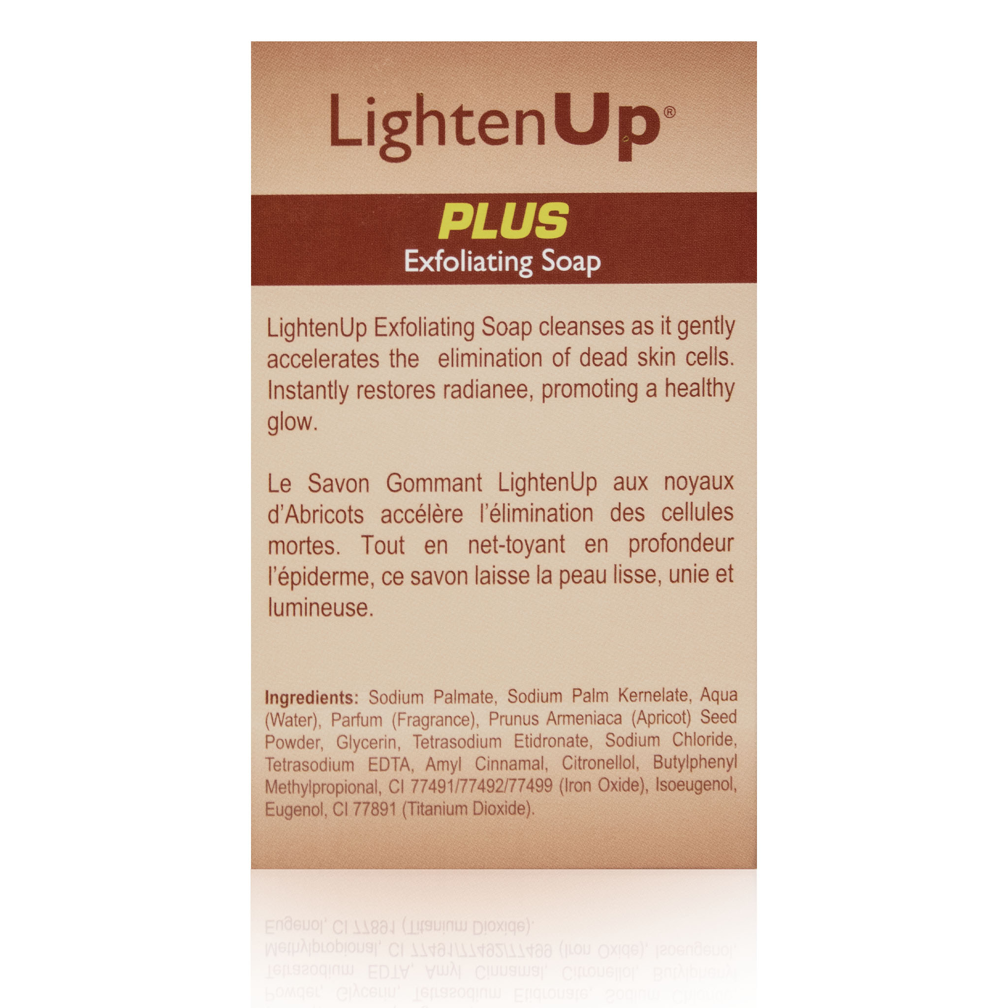 BACK_BOX_LightenUp PLUS Exfoliating Soap 200gr Total