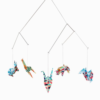 mobile-bebe-origami-mosaic-couleur