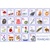 Tapis vinyle enfant alphabet français