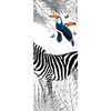 Le papier peint panoramique PPP1190 zebre