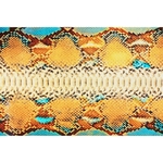 Tapis vinyle Peau de Serpent colorée