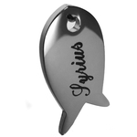 Médaille POISSON laiton (30x15 mm)