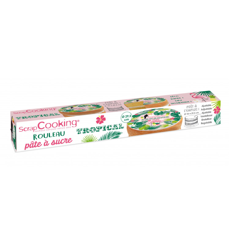 Rouleau pâte à sucre Tropical 150 gr - Pâtes à sucre/Pâte à sucre