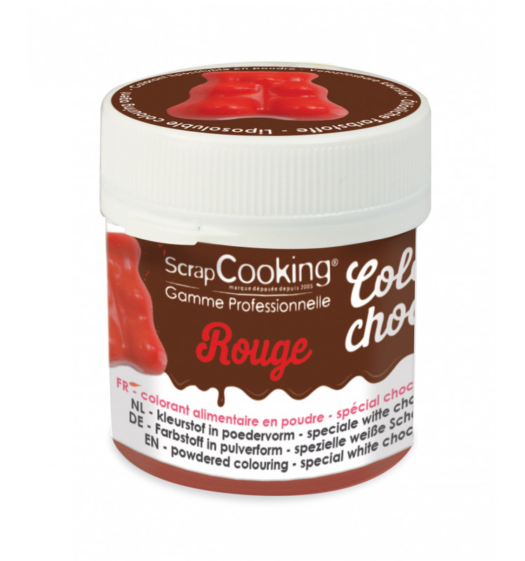 Colorant choco liposoluble rouge