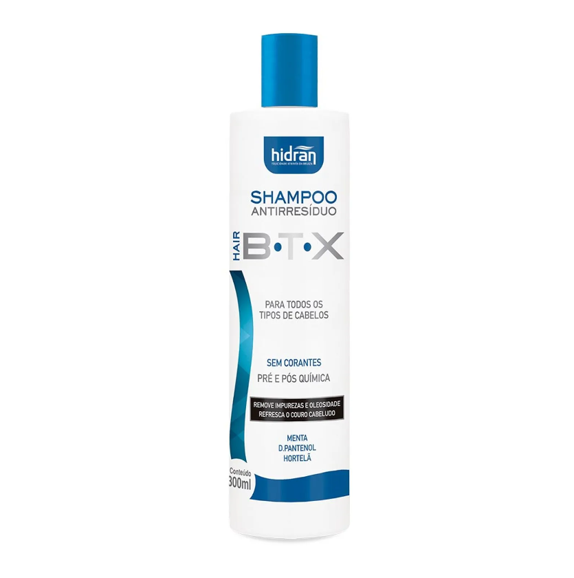 Shampoo Antirresíduo BTX Hidran