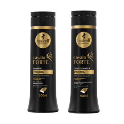 Shampoo e Condicionador Cavalo Forte