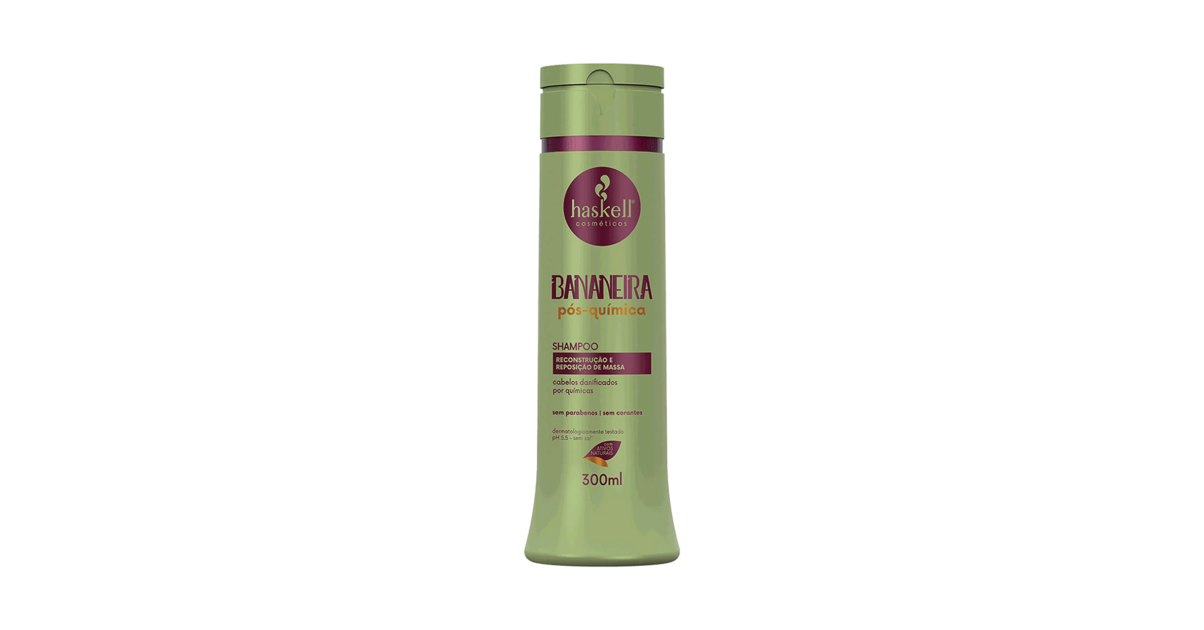 Haskell Bananeira Post Chemical Shampoo – Für Geschädigtes & Geglättetes Haar