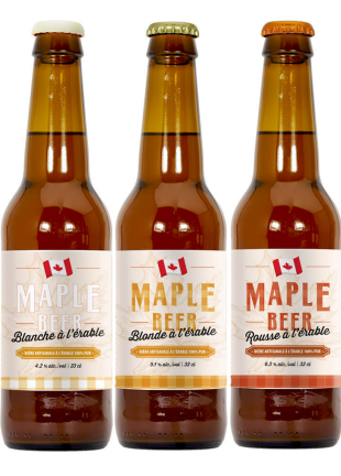 3 bières érable