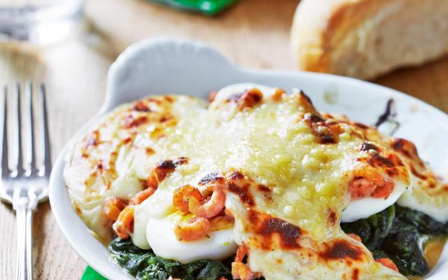 oeufs gratines