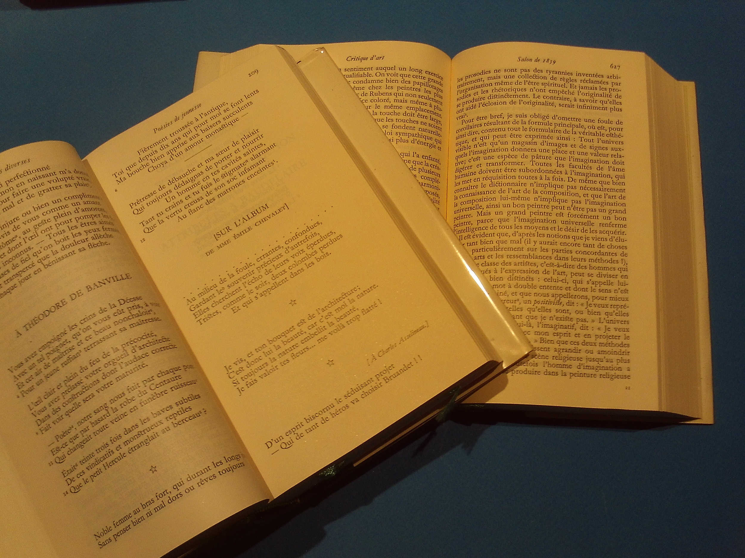 Oeuvres complètes I & II, tomes 1 & 2, Charles Baudelaire, La