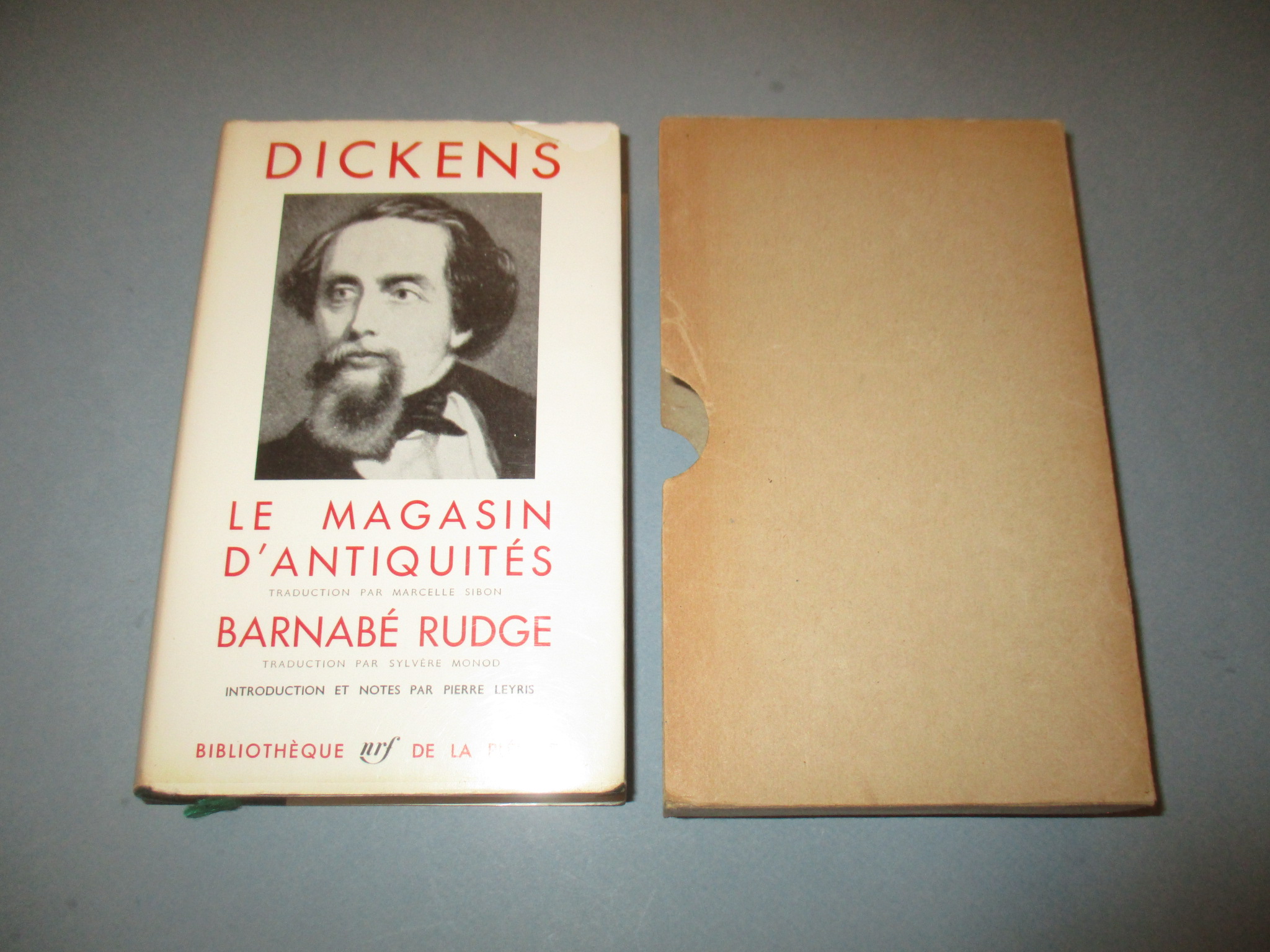 Le Magasin d\'antiquités & Barnabé Rudge, Charles Dickens, La Pléiade 1963