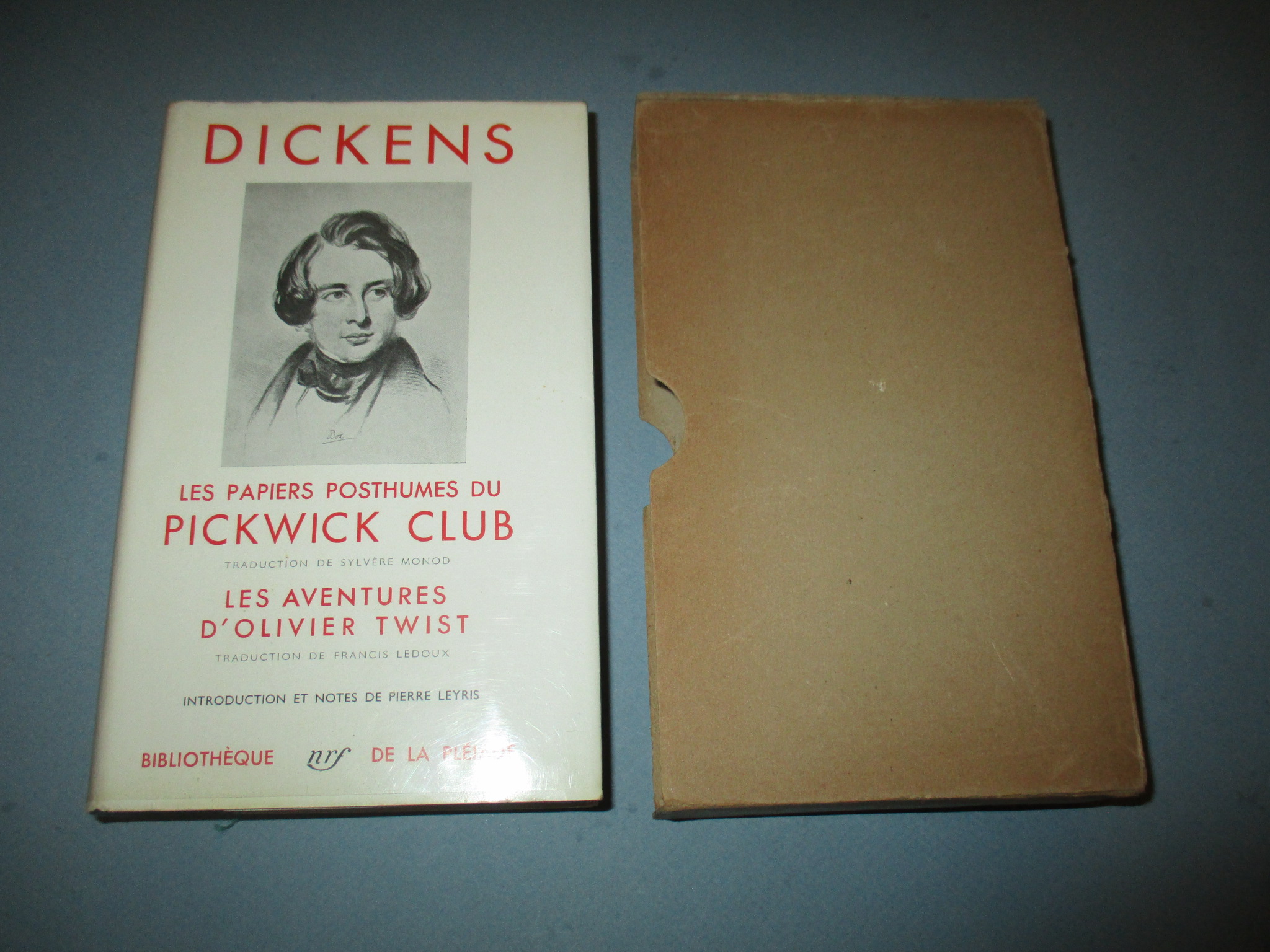 Pickwick Club & Olivier Twist, Charles Dickens, La Pléiade 1958