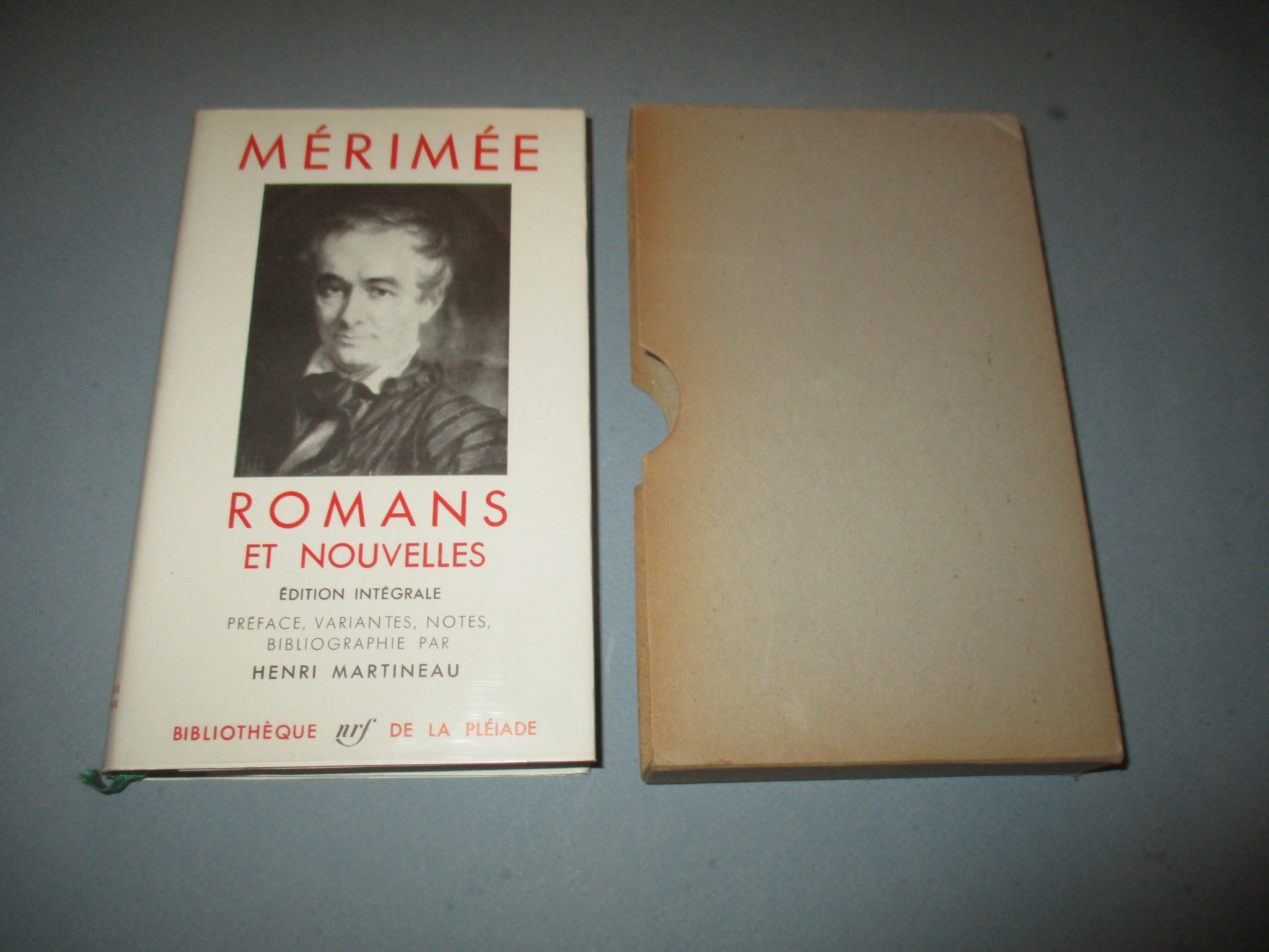 Romans et nouvelles, Prosper Mérimée, Edition intégrale, La Pléiade 1957