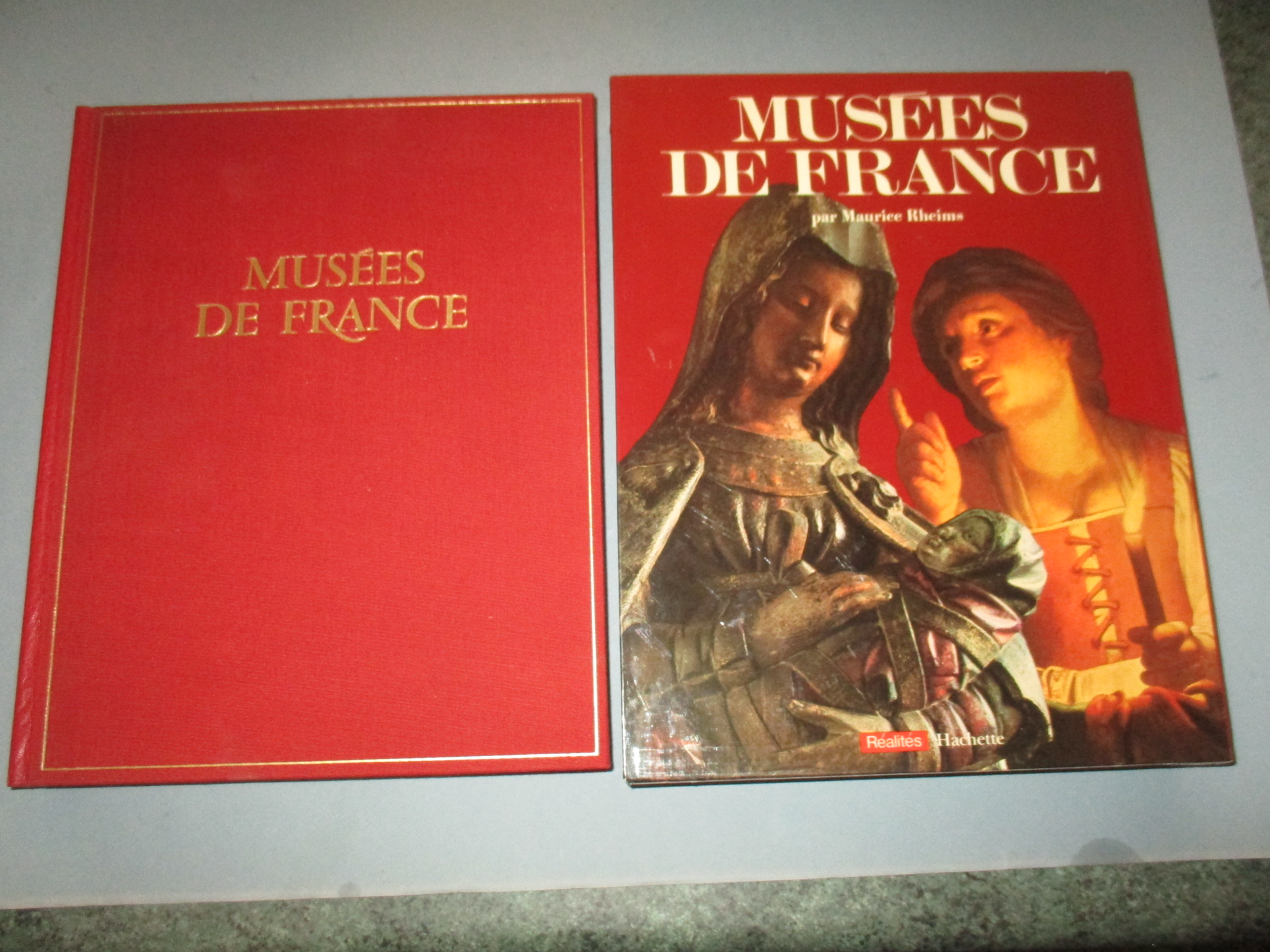 Musées de France, Maurice Rheims, emboîtage, Hachette Réalités 1973