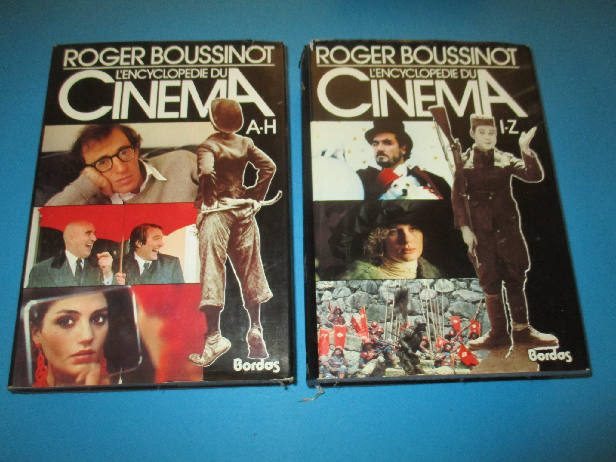 L\'Encyclopédie du Cinéma en 2 volumes, Roger Boussinot, Bordas 1980