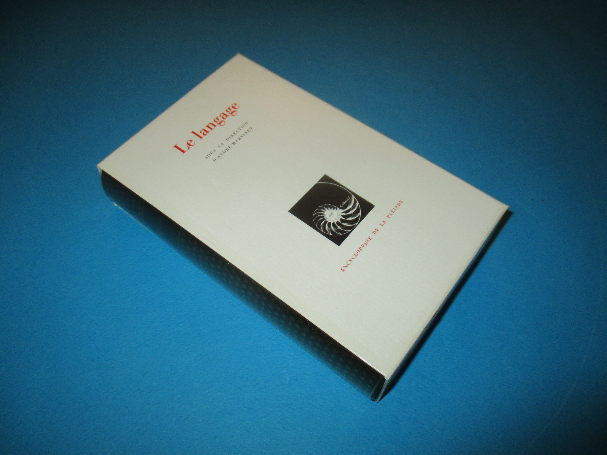 Le Langage, Encyclopédie de la Pléiade 1987