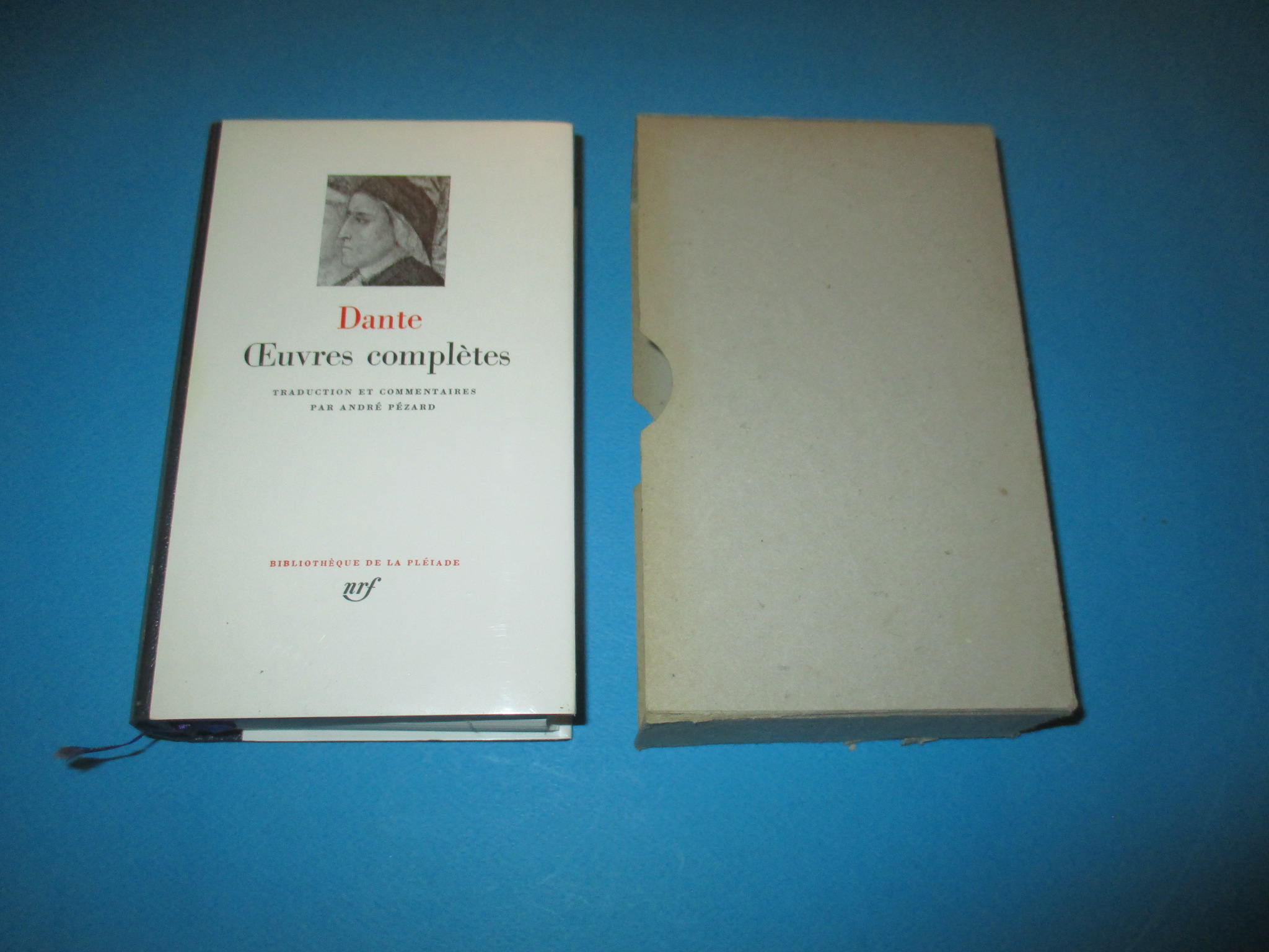 Oeuvres complètes, Dante, La Divine Comédie, La Pléiade 1983