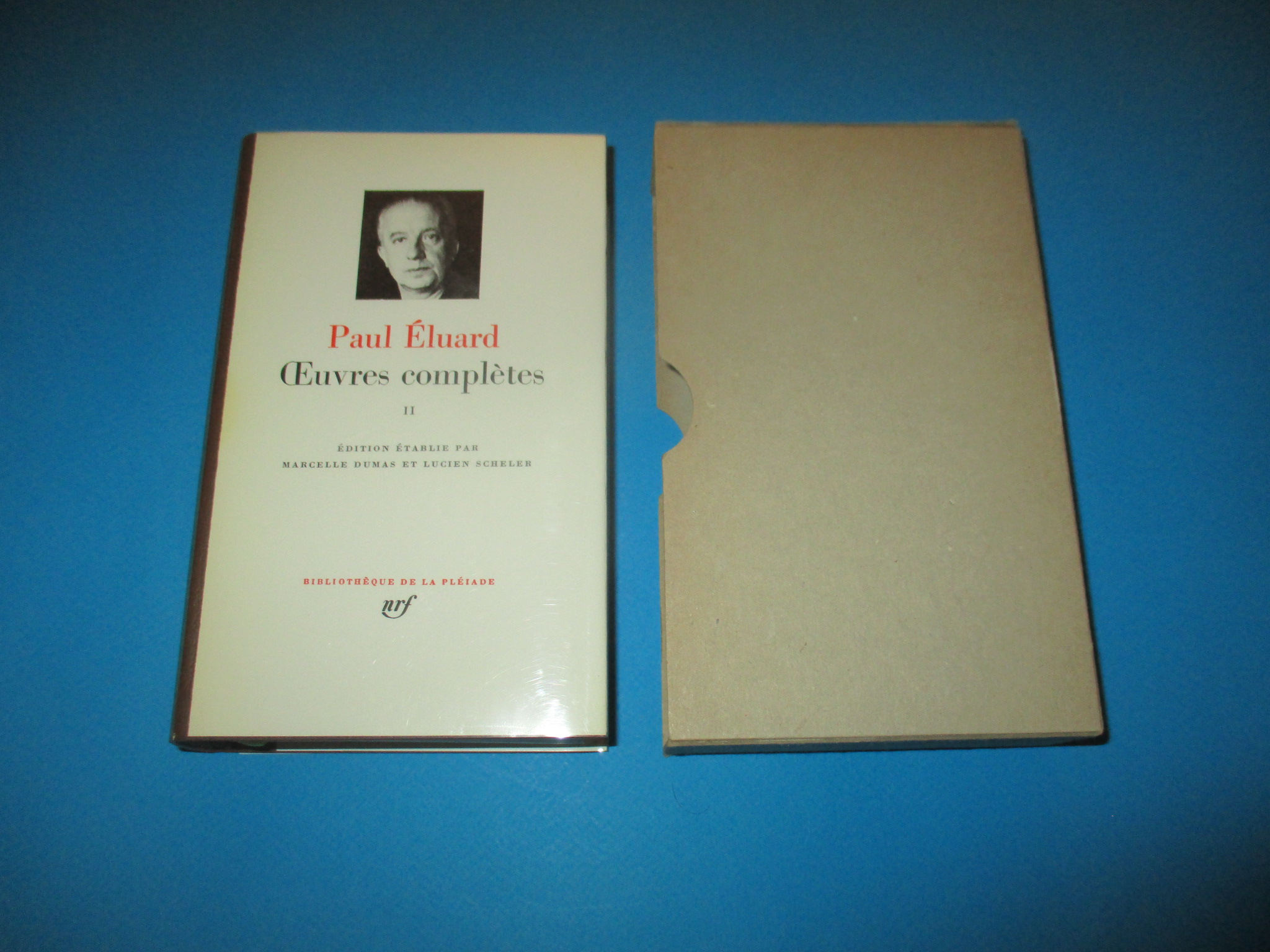 Oeuvres complètes II, Paul Eluard, tome 2, La Pléiade 1979