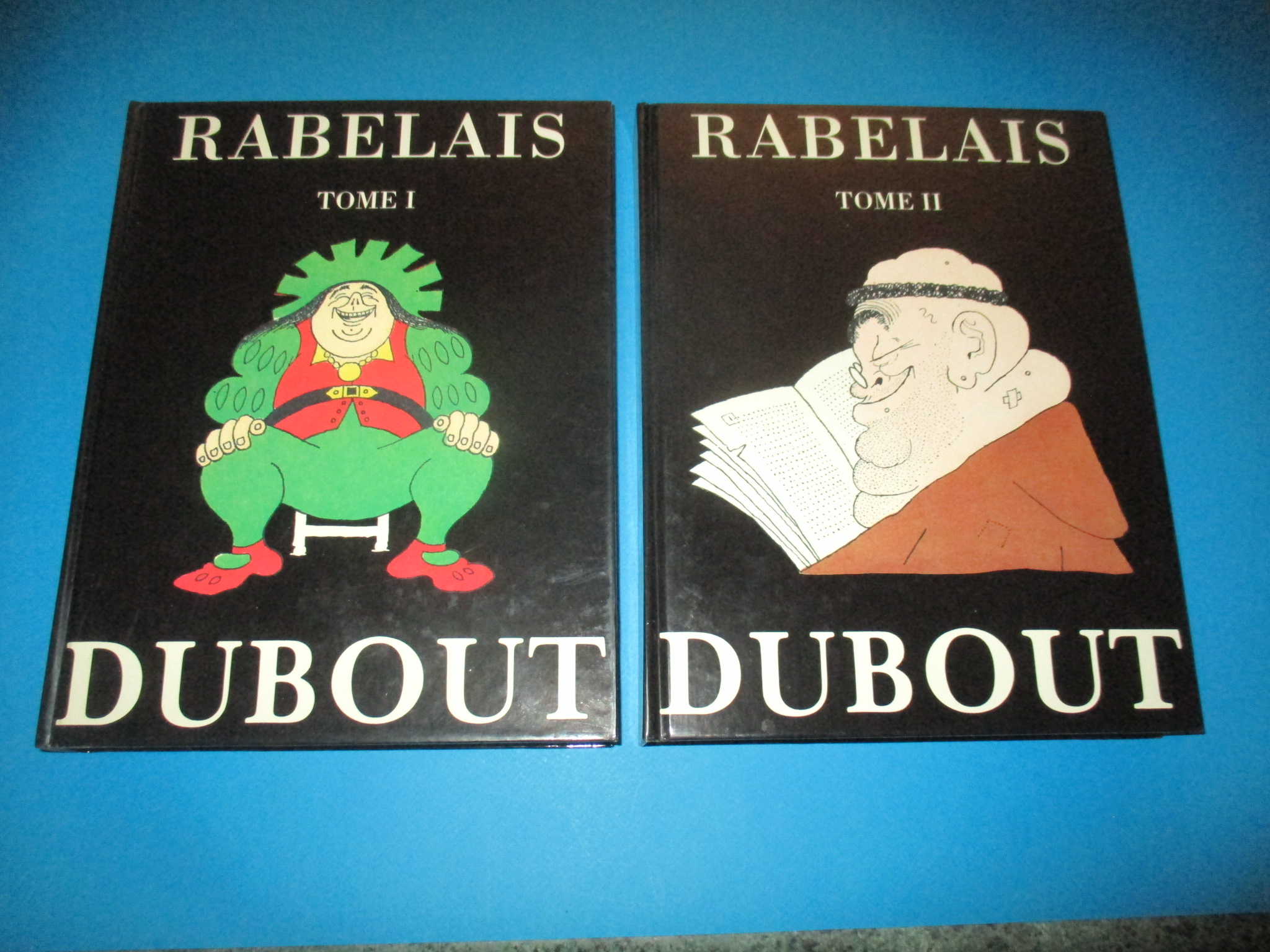 Rabelais, Gargantua et Pantagruel, Illustrations de Dubout, Michèle Trinckvel 1993
