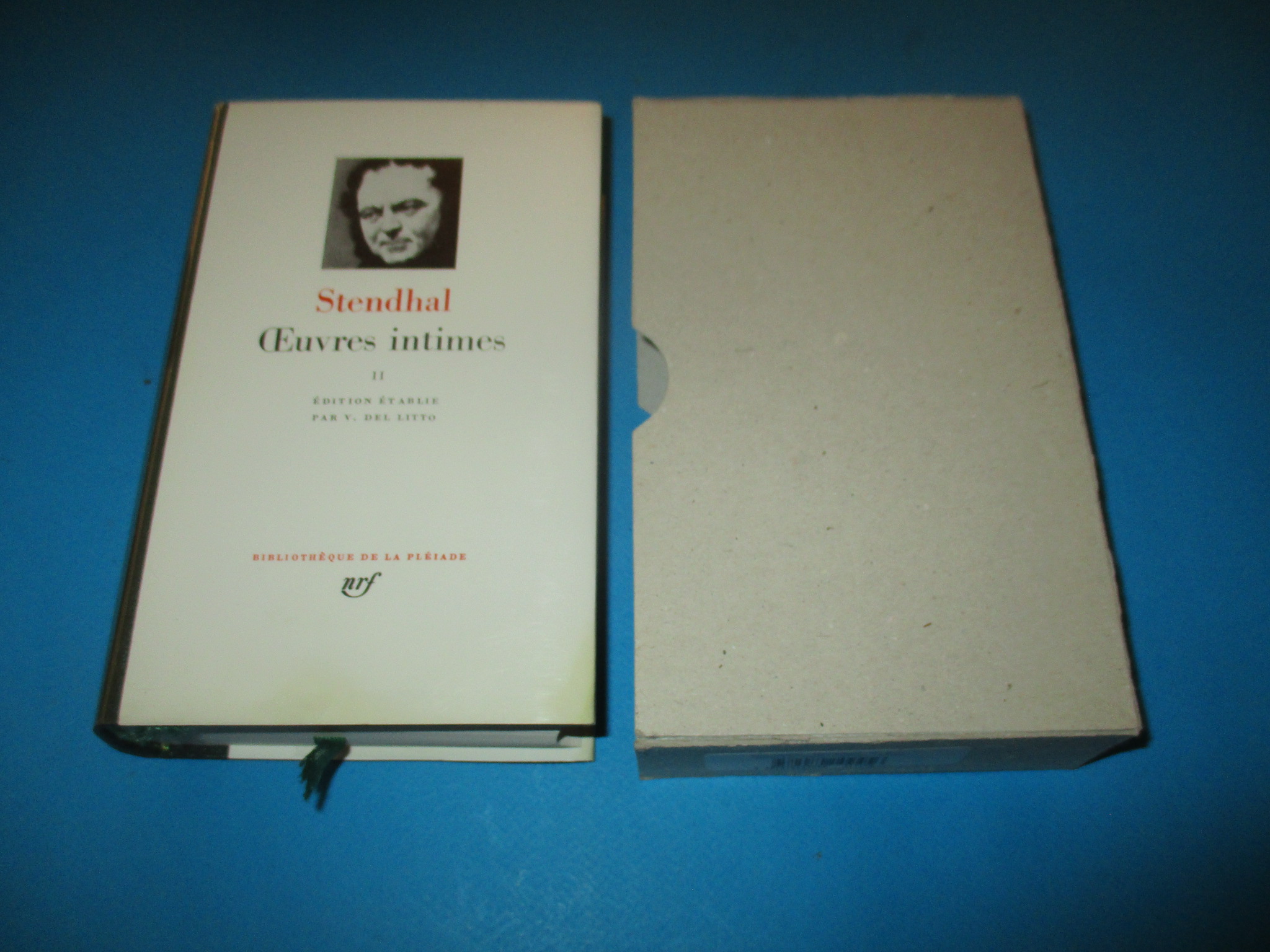 Oeuvres intimes II, Stendhal, tome 2, La Pléiade 1982