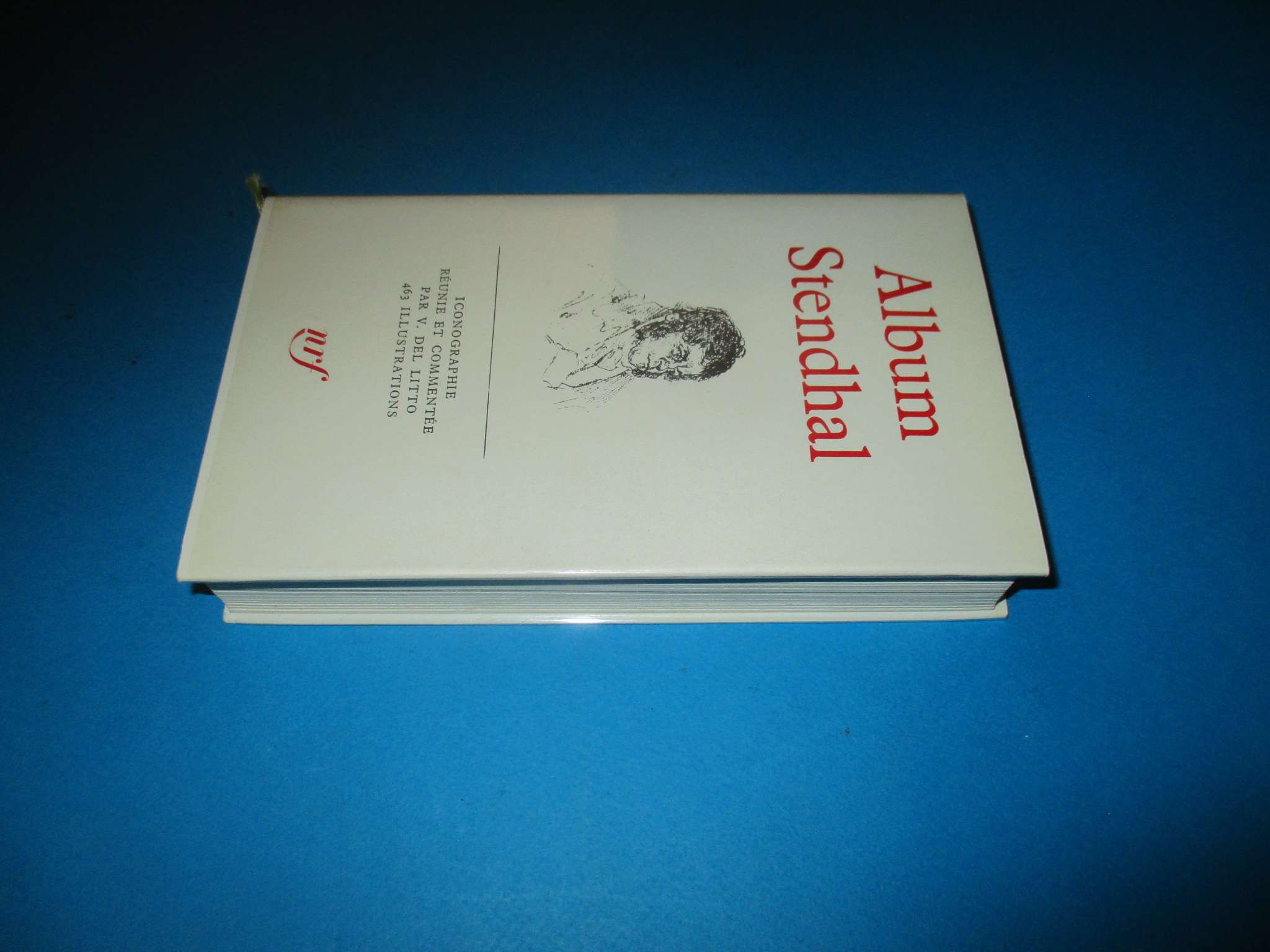 Album Stendhal, jaquette & rhodoid, Album Pléiade 1966