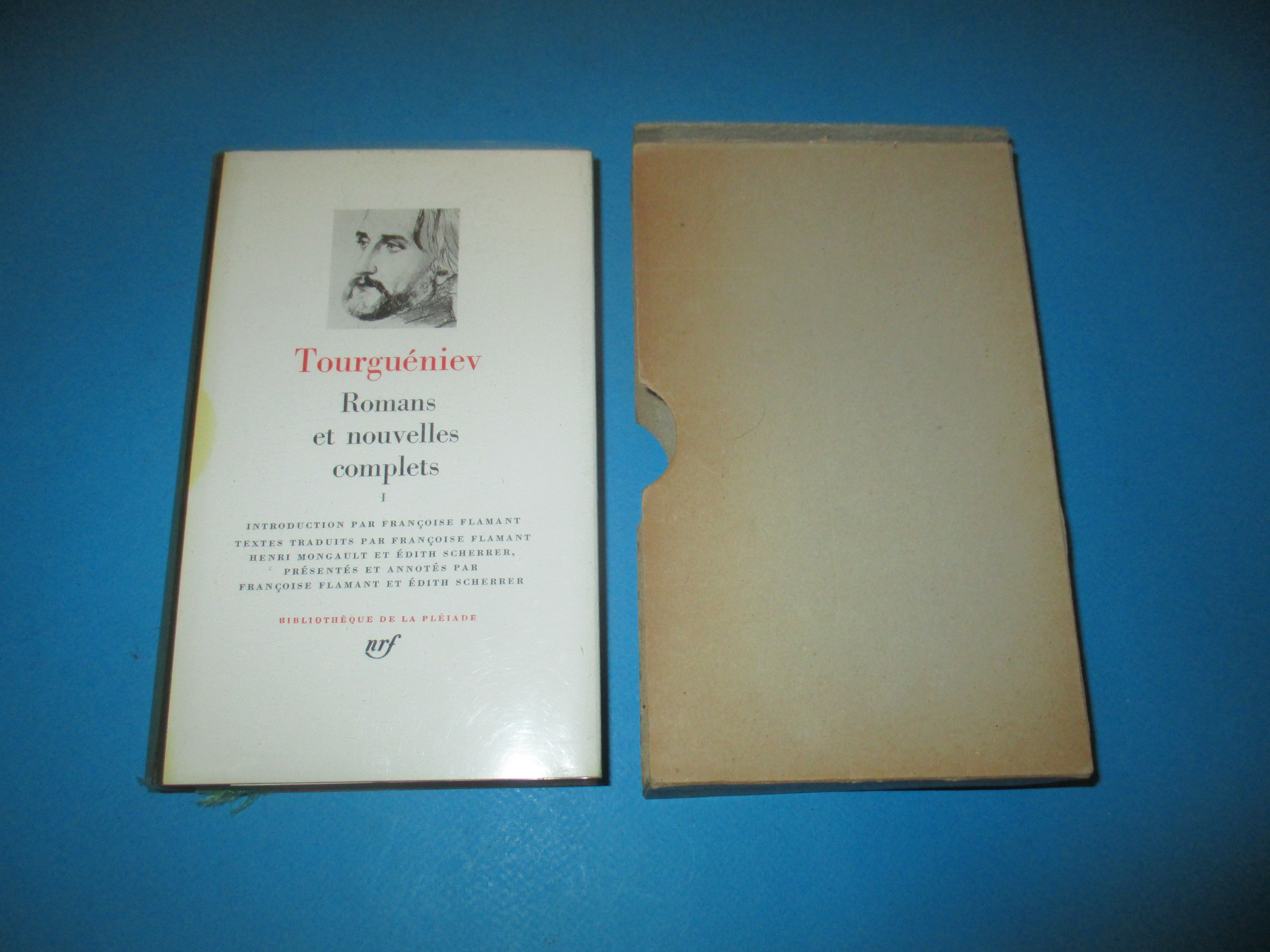 Romans et nouvelles complets I, Tourguéniev, tome 1, La Pléiade 1981
