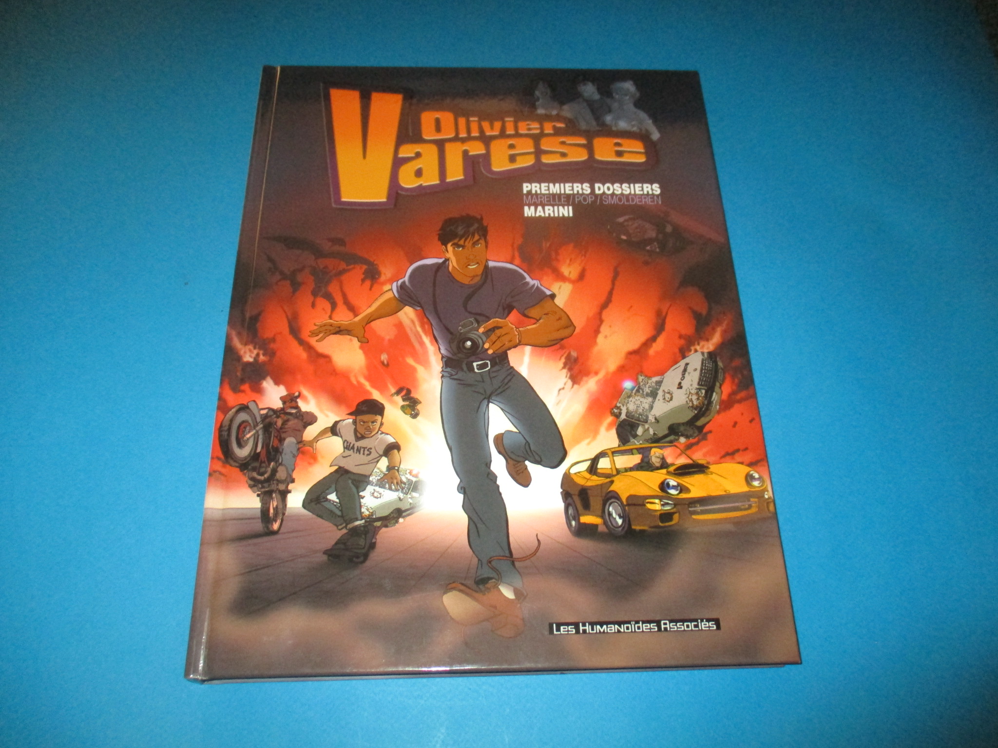 Intégrale BD Les dossiers d\'Olivier Varèse, Enrico Marini, complet des 4 aventures, EO Humanoïdes Associés