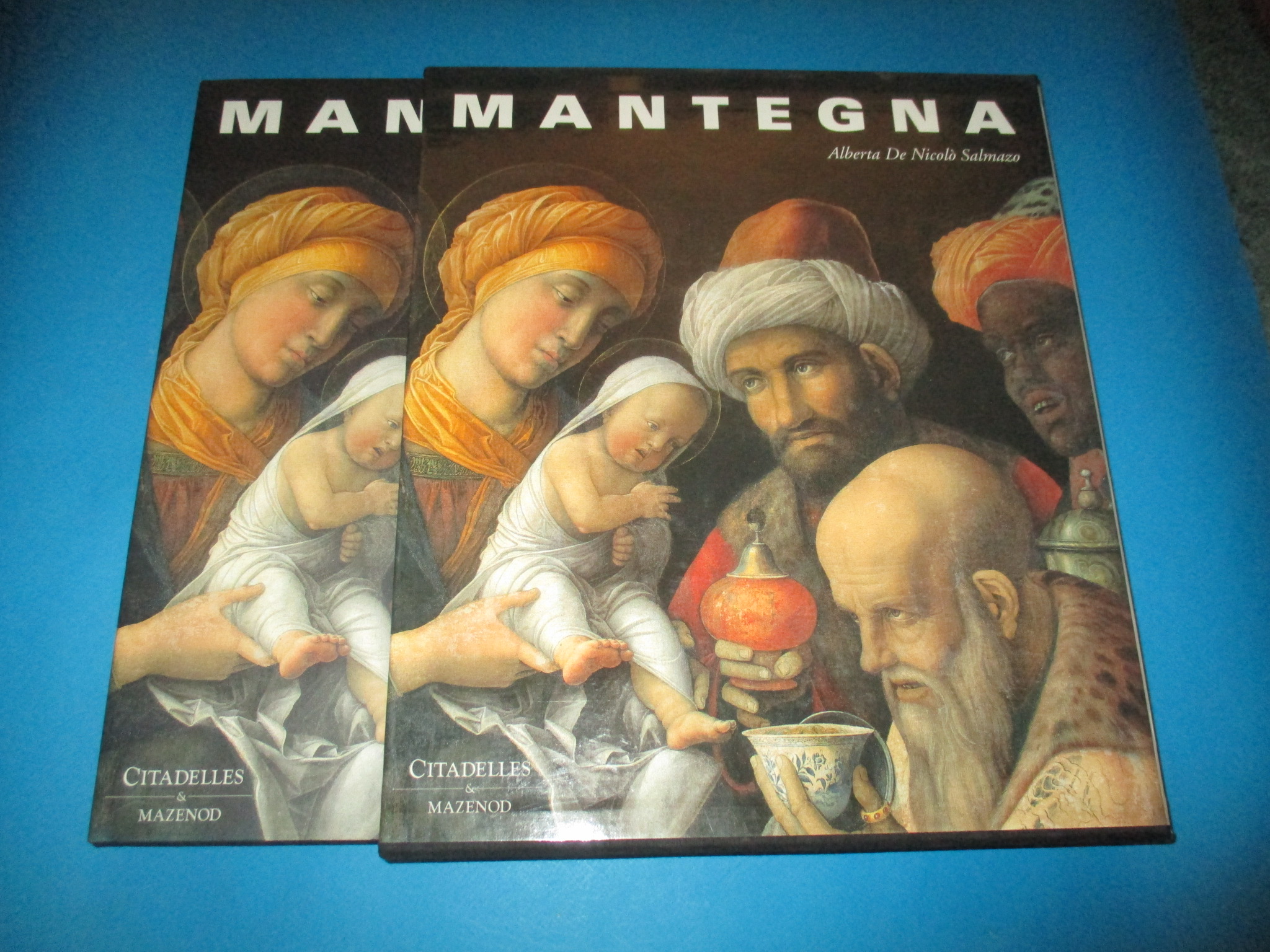 Mantegna, Alberta De Nicolo Salmaso, emboîtage, Citadelles & Mazenod