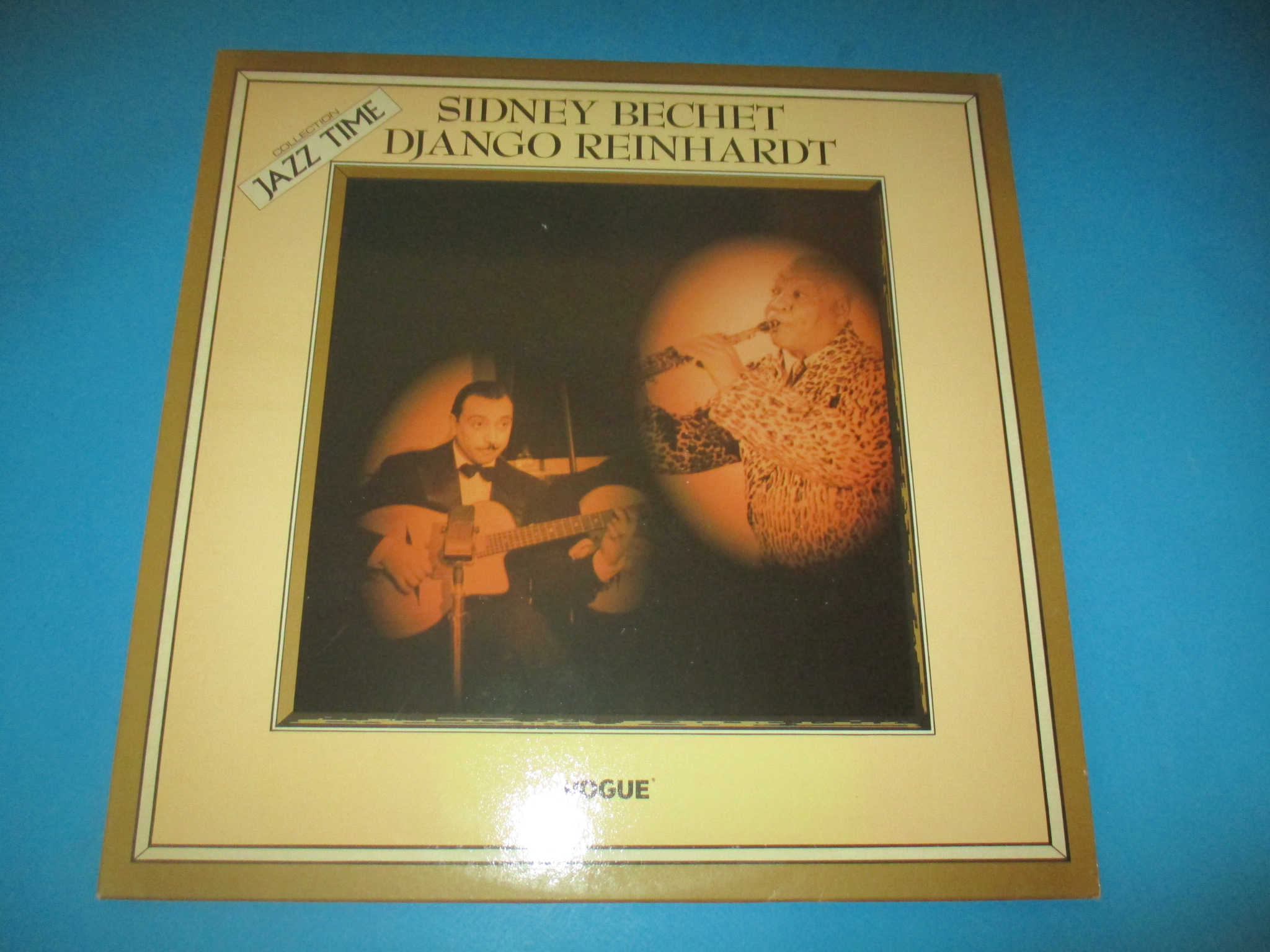 Disque Sidney Bechet Django Reinhardt, 33 tours Collection Jazz Time Vogue
