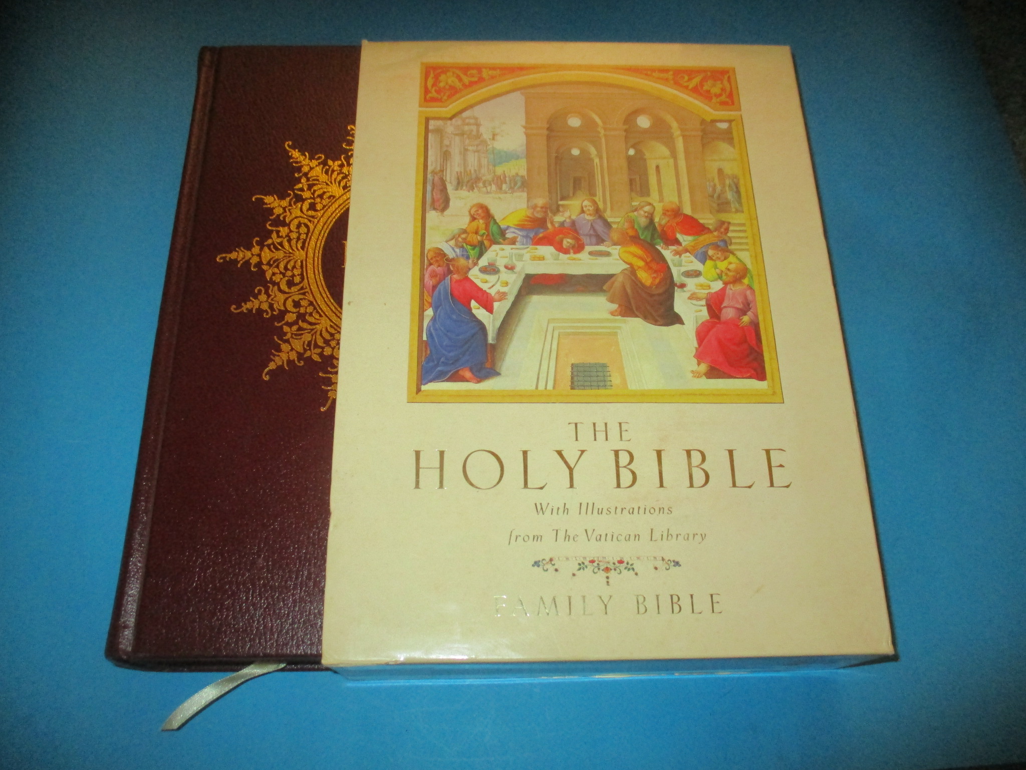 The Holy Bible with illustrations from The Vatican Library