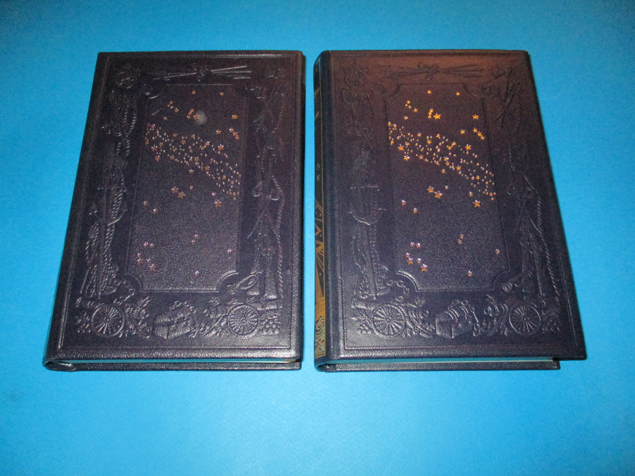 l\'Ile Mystérieuse en 2 volumes, Les Voyages Extraordinaires de Jules Verne tomes 1 & 2, Jean de Bonnot 1976