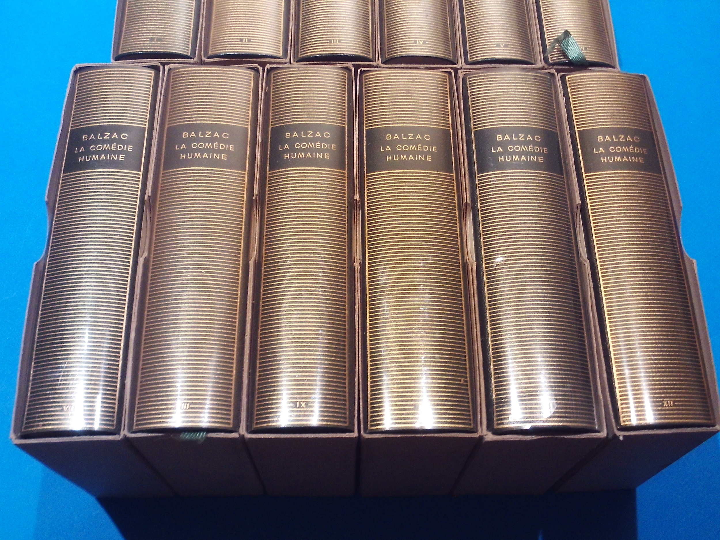 La Comédie Humaine, complet en 12 volumes, tomes 1 à 12, Honoré de