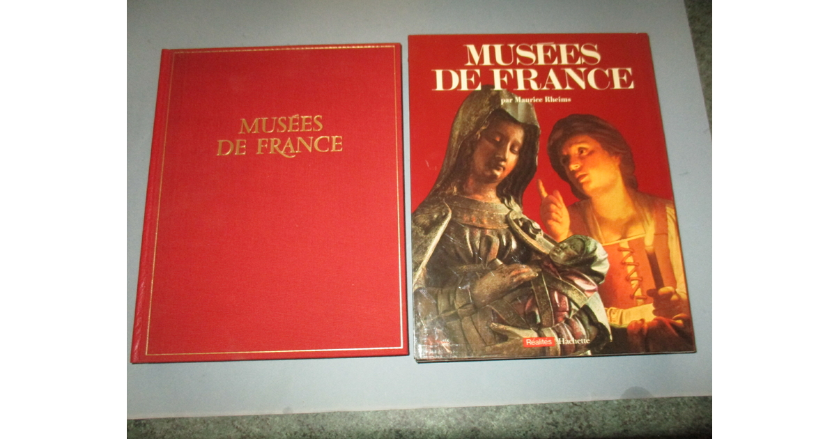 Musées de France, Maurice Rheims, emboîtage, Hachette Réalités 1973 ...