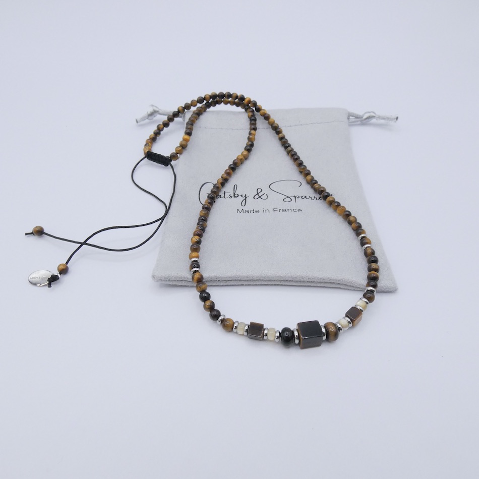 mi-long-karl-oeil-de-tigre-nacre-collier -homme