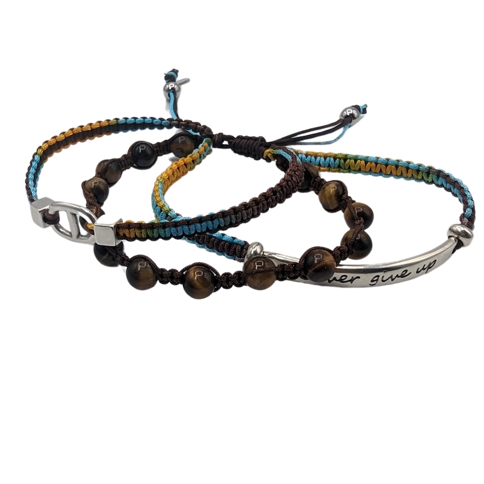 Bracelet-homme-pierre-oeildetigre-marron-turquoise