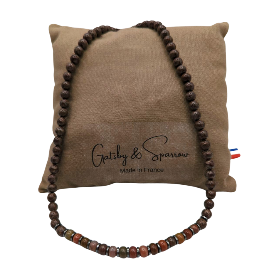 Collier-Justin-agate-homme-pierre-naturelle-agate-jaspe-perles