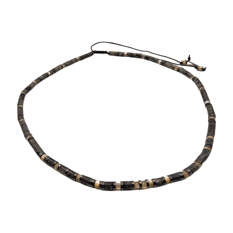 collier-noa-homme-nacre-hématite-larvikite