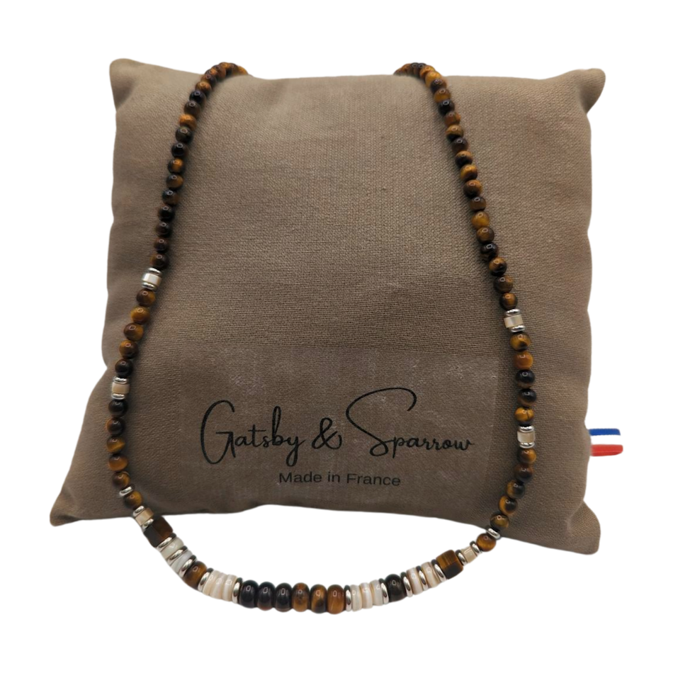 collier-homme-oeil-de-tigre-style-surfeur-pierre-naturelle-fabrication-artisanale-france-colin