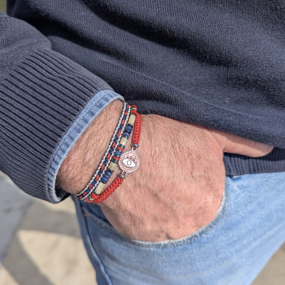 Bracelt-triple-nazar-potection-oeil-rouge 2