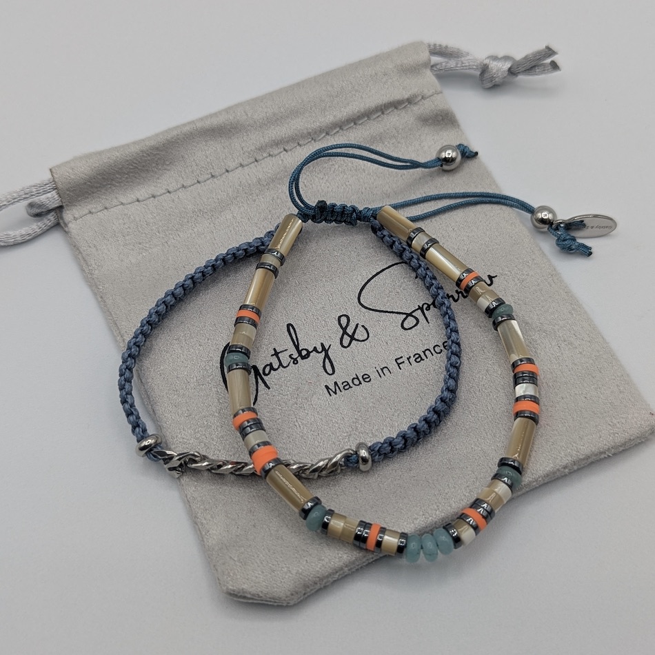 Bracelet-lewis-nacre-bleu-homme-trassage-chaine