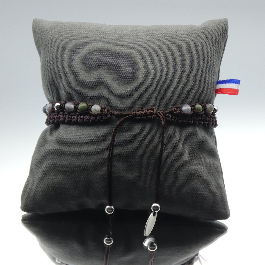Bracelet en pierre tendance homme