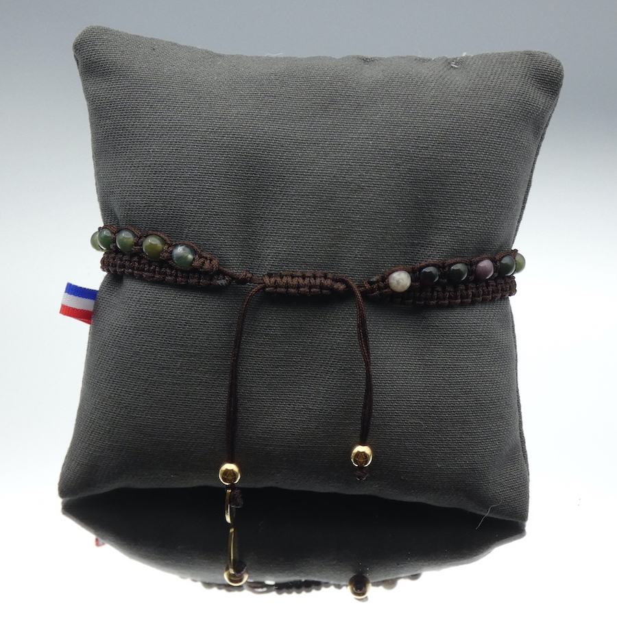 Bracelet homme en Agate naturelle