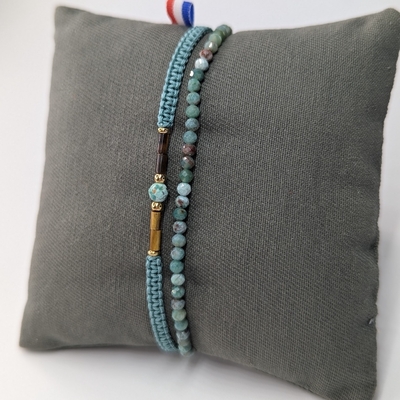 Bracelet-pourelle-pierres-naturelles-chrysocolle-turquoise-oeildetigre