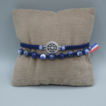 Bracelet en pierre de Sodalite Eric