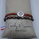 Bracelet double Eric jaspe