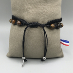 bracelet Eric  oeil de tigre dos