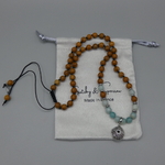 collier tour de cou homme pierre amazonite